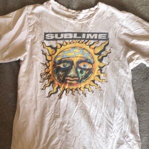 Sublime Graphic Tee with Sun Design